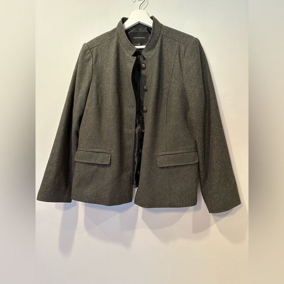 Banana Republic Military Wool Blend Blazer - Picture 2 of 8